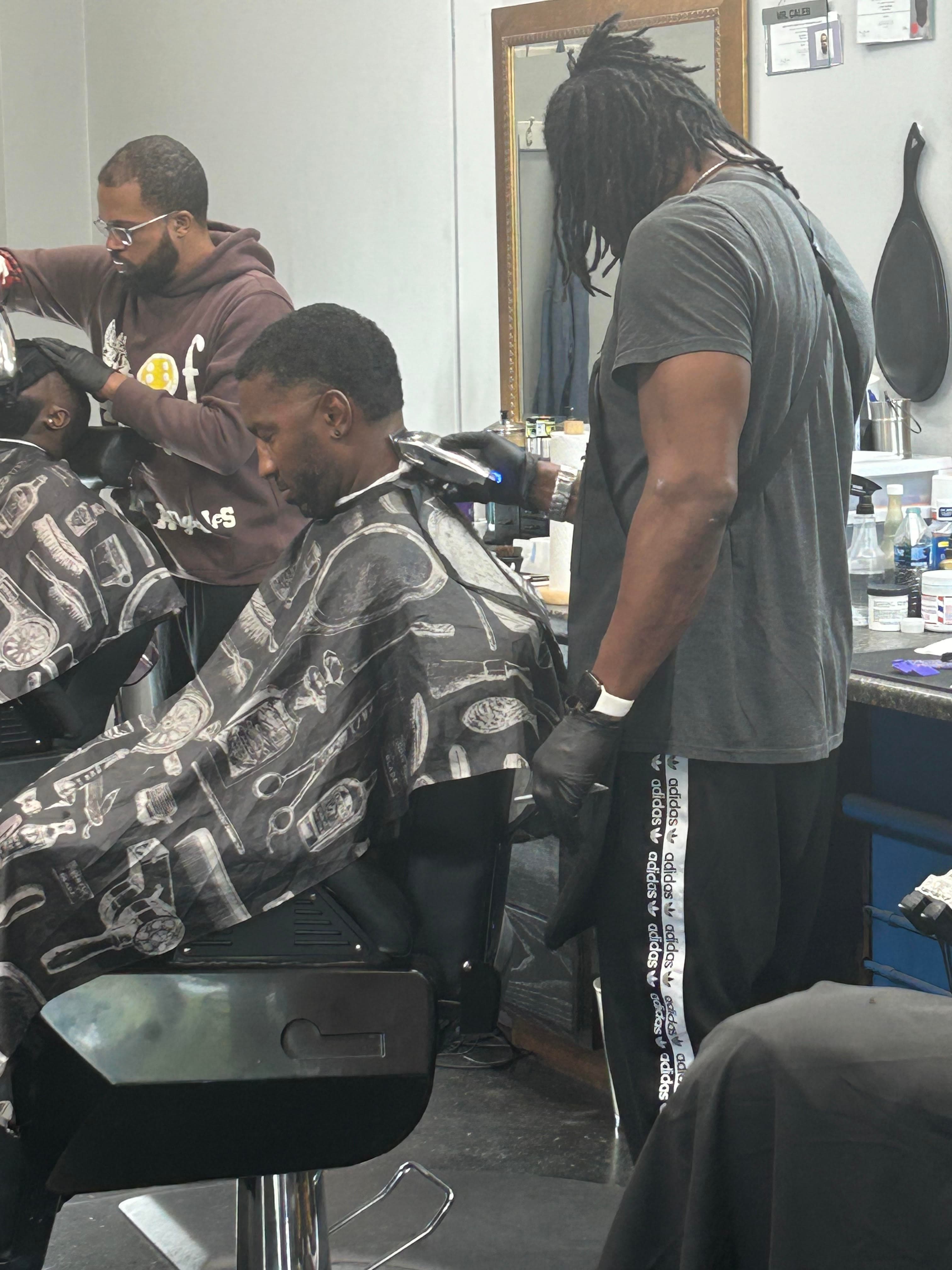 Barber tools at The Experience