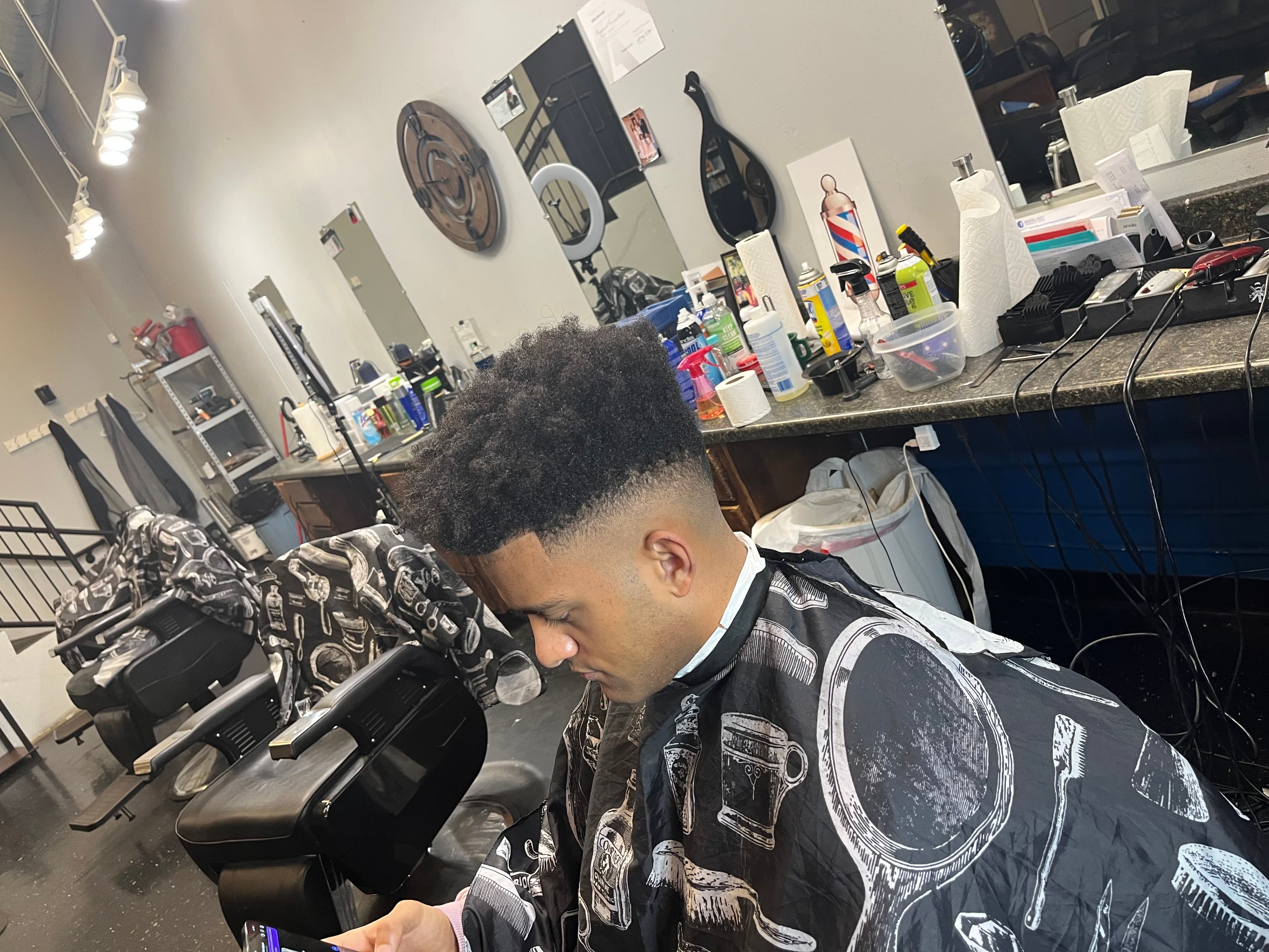 Beard trim at The Experience Barber & Beauty Shop