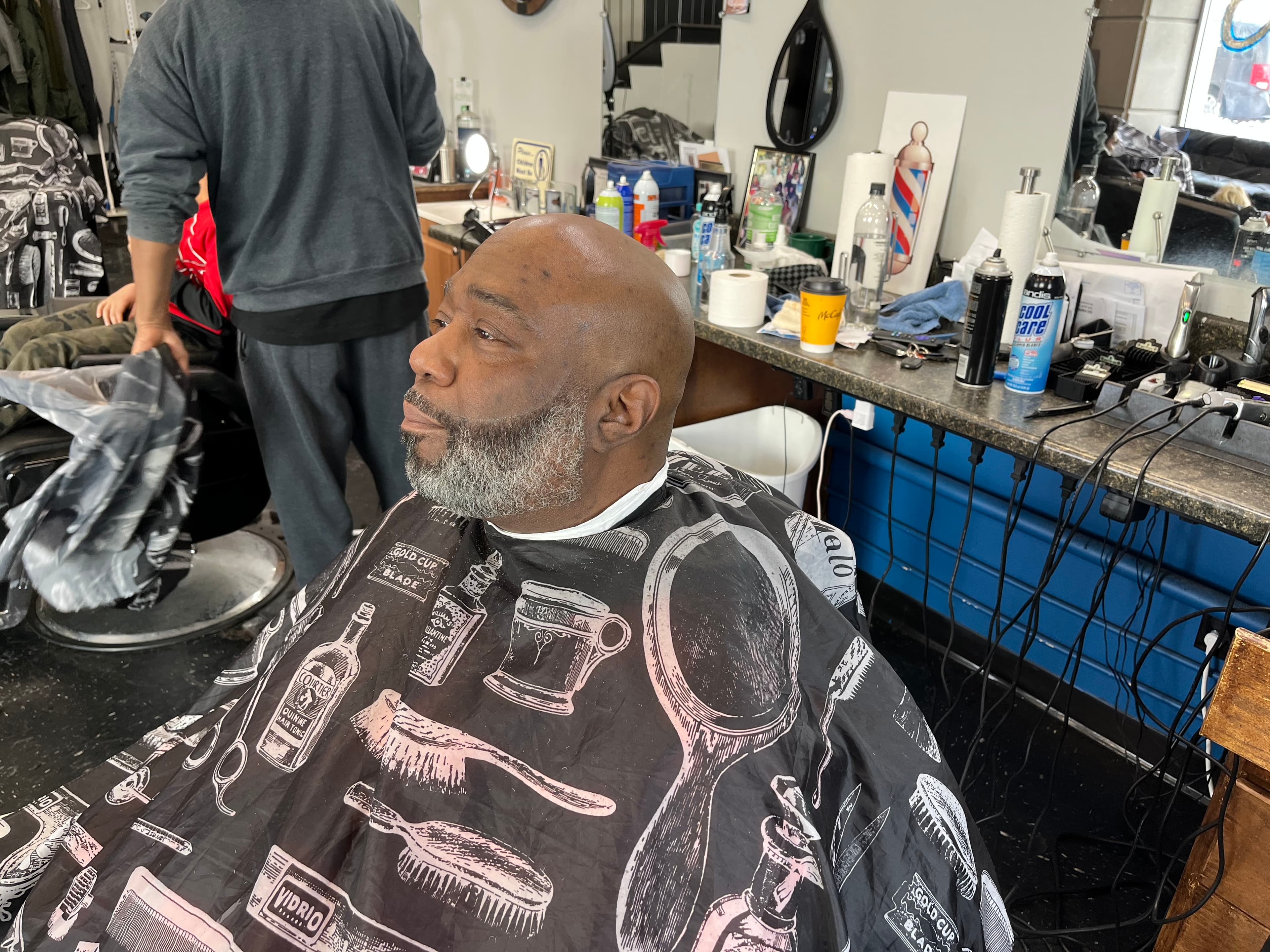 Skin fade at The Experience Barber & Beauty Shop